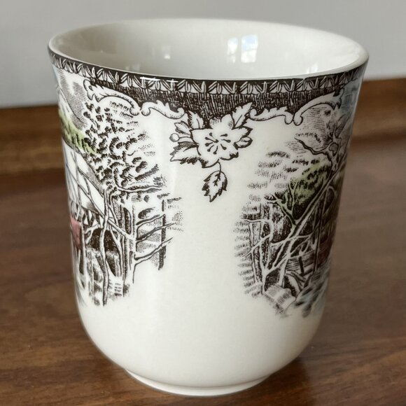 Johnson Bro Brothers "The Friendly Village" Covered Bridge Mug Microwave Safe - Picture 5 of 9